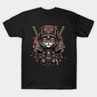 samurai cat T-Shirt